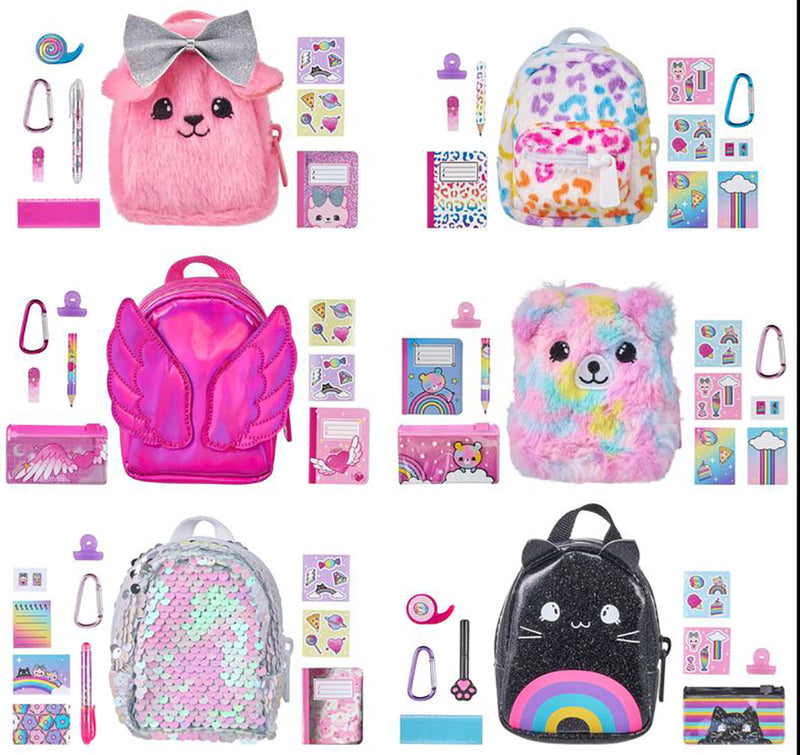 Real Littles Backpack Series 5 (Complete set of 6) look inside