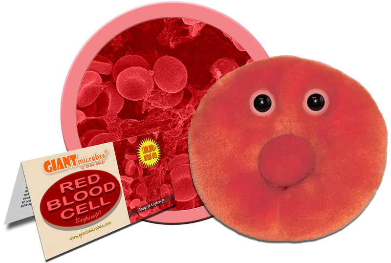 Giant Microbes Plush - Red Blood Cell (Erythrocyte)