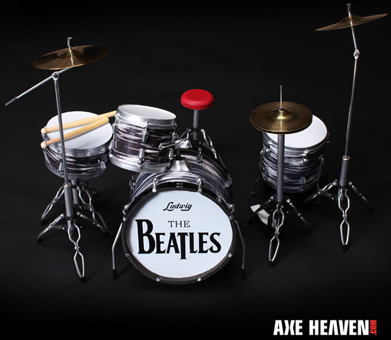 Ringo Starr Classic Oyster Miniature Drum Set Replica Collectible - Ringo Starr