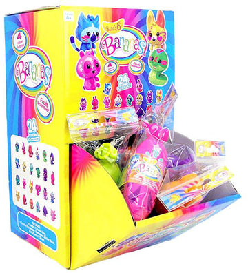 Bananas toys mystery singles Series 6 - (One Banana - Colors Vary) on display