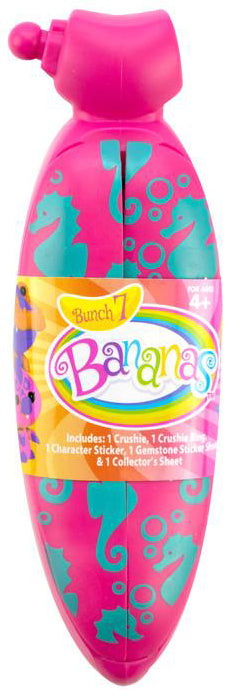 Bananas toys mystery singles Series 7 - (Bundle of 3 Bananas -  pink mermaid