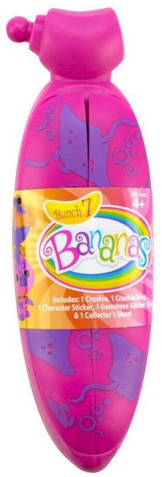 Bananas toys mystery singles Series 7 - (Bundle of 3 Bananas - purple