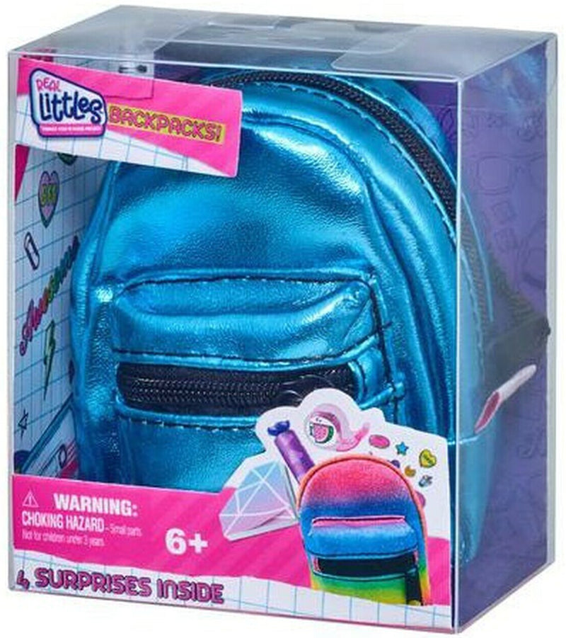 REAL LITTLES Backpacks! One Backpack with 6 Surprises to Collect - Colors are Vary