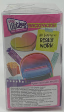 Shopkins Real Littles Backpack Series 2 (Complete set of 6) back of package