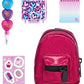 Shopkins Real Littles Backpacks! Series 3 Cerise Pink Sparkle Look Inside