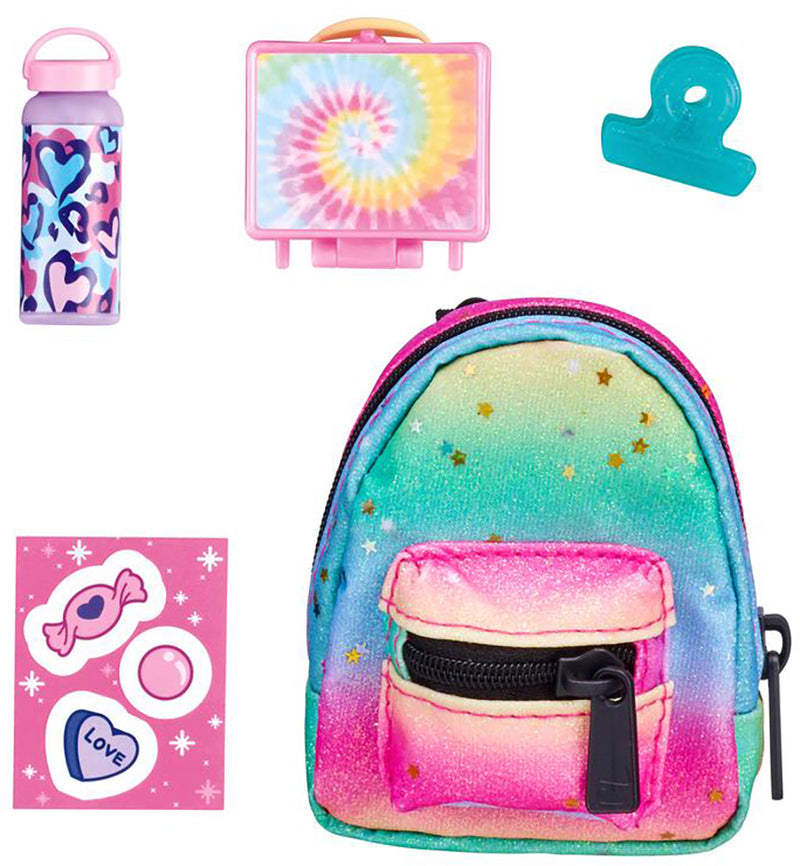 Buy REAL LITTLES, Collectible Micro Backpack With 4 Micro Working Surprises  Inside! Styles May Vary, Multi color at