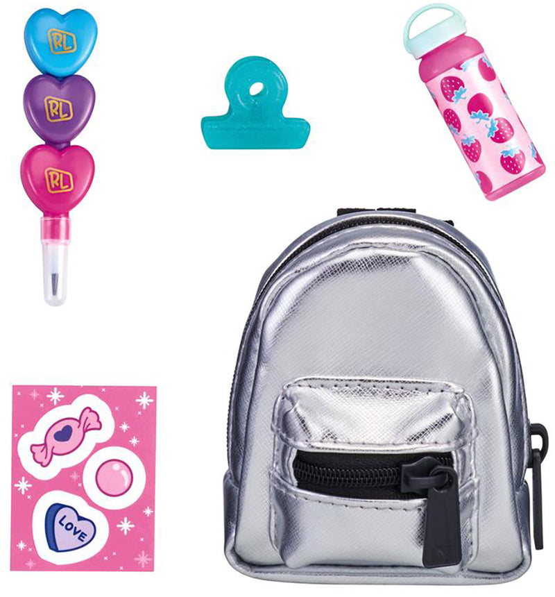 Knick Knack Toy Shack Shopkins Real Littles Toy Backpacks Exclusive Single Pack - Series 3, Kids Unisex, Size: One size, Silver