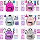 Real Littles Backpack Series 4 (Complete set of 6)
