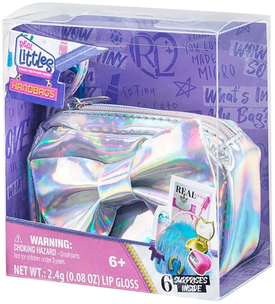 Knick Knack Toy Shack Shopkins Real Littles Handbags Series-3 for Kids, Gold Butterfly