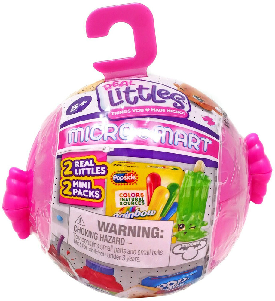 Shopkins Real Littles Micro Mart Mystery Mini Pack [2 Real Littles & 2 Mini Packs]