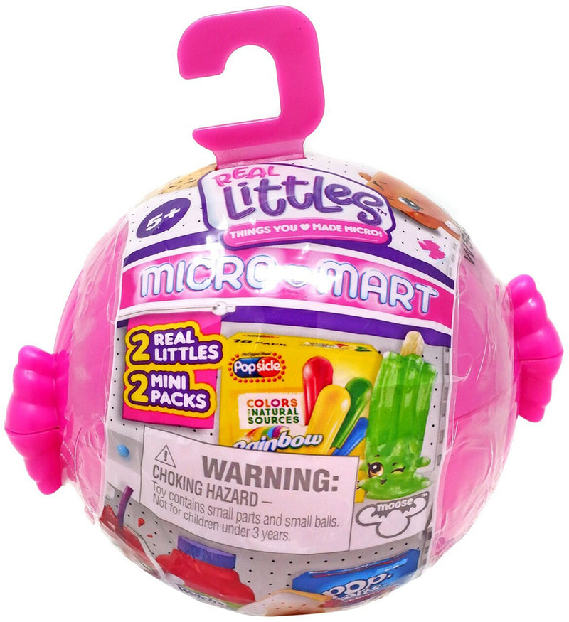 Shopkins Real Littles Micro Mart Mystery Mini Pack [2 Real Littles & 2 Mini Packs]