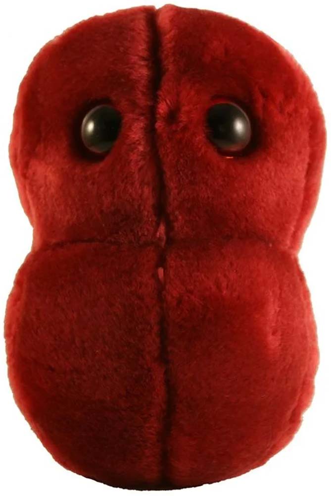 Giant Microbes Plush - Sore Throat-Streptococcus front