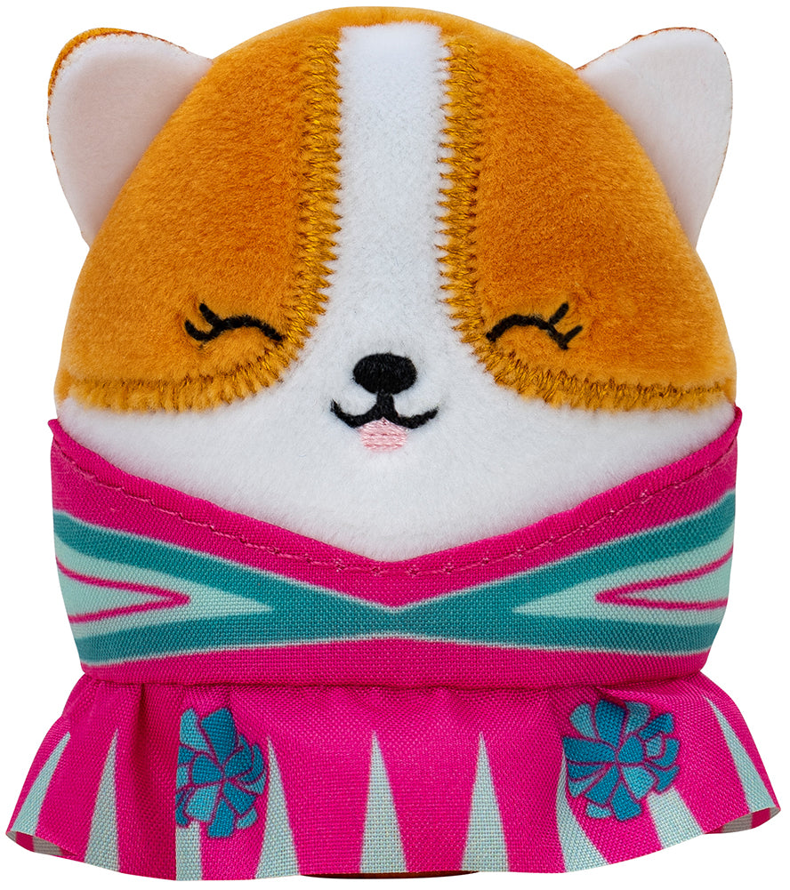 Squishmallows Squishville! (Series 6 Random) Mystery Mini Plush Pack (One Random Color) fox