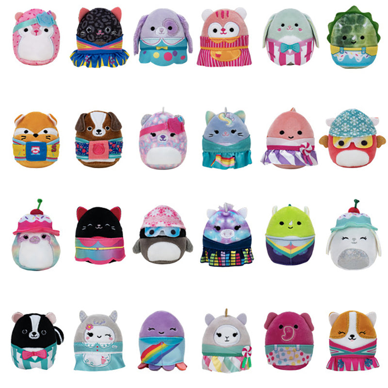 Squishmallows Squishville! (Series 6 Random) Mystery Mini Plush Pack (One Random Color) all the characters