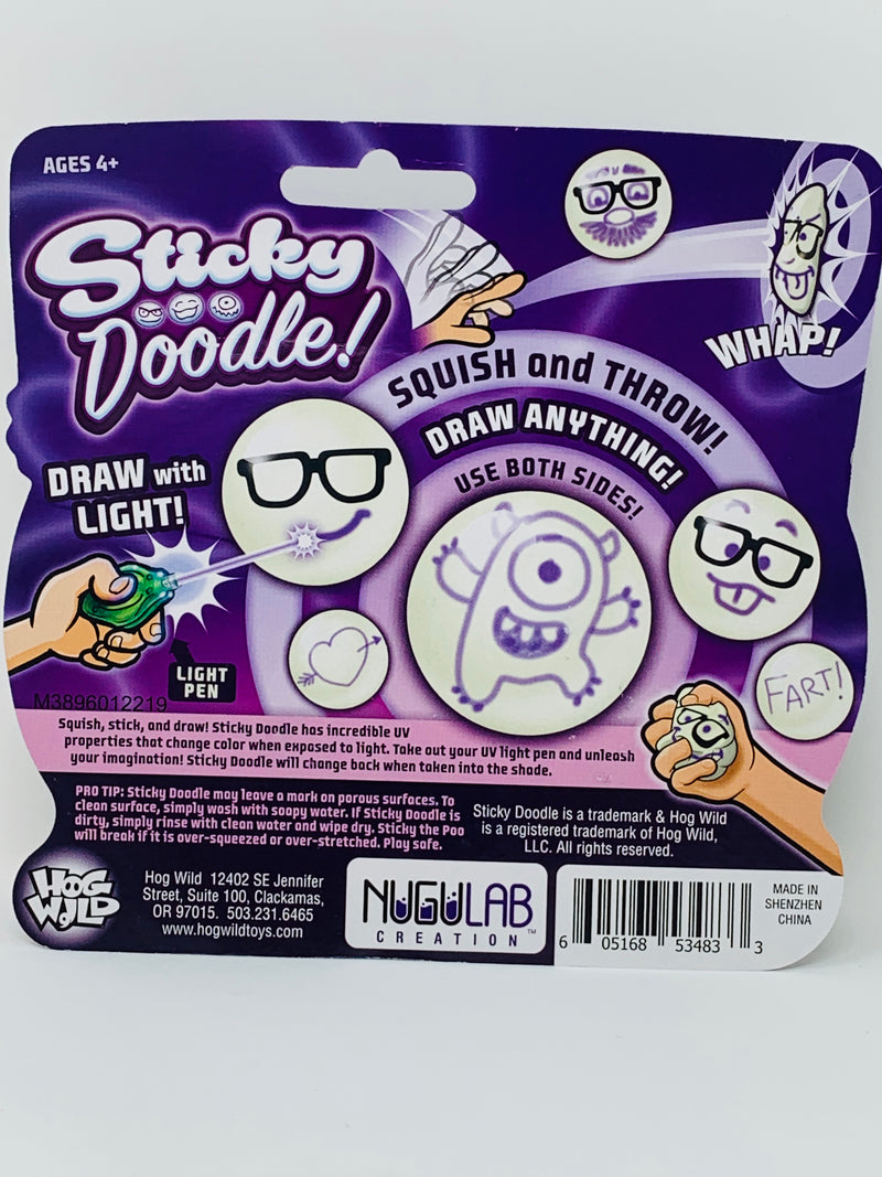 Sticky Doodle Squish and Throw 