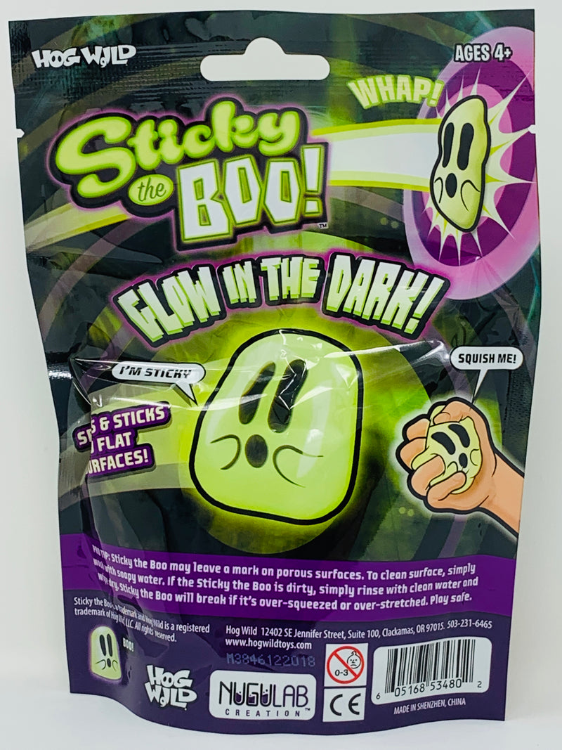 Sticky the Boo Squish and Throw