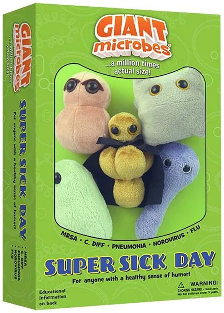 GIANTmicrobes Plush - Super Sick Day