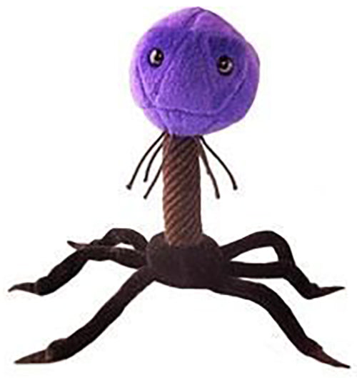 GIANTmicrobes Plush - T4 (T4-Bacteriophage)