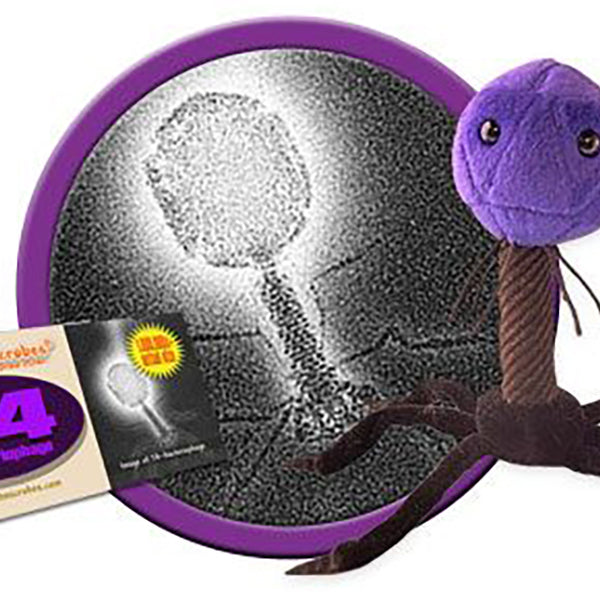 GIANTmicrobes Plush T4 T4 Bacteriophage