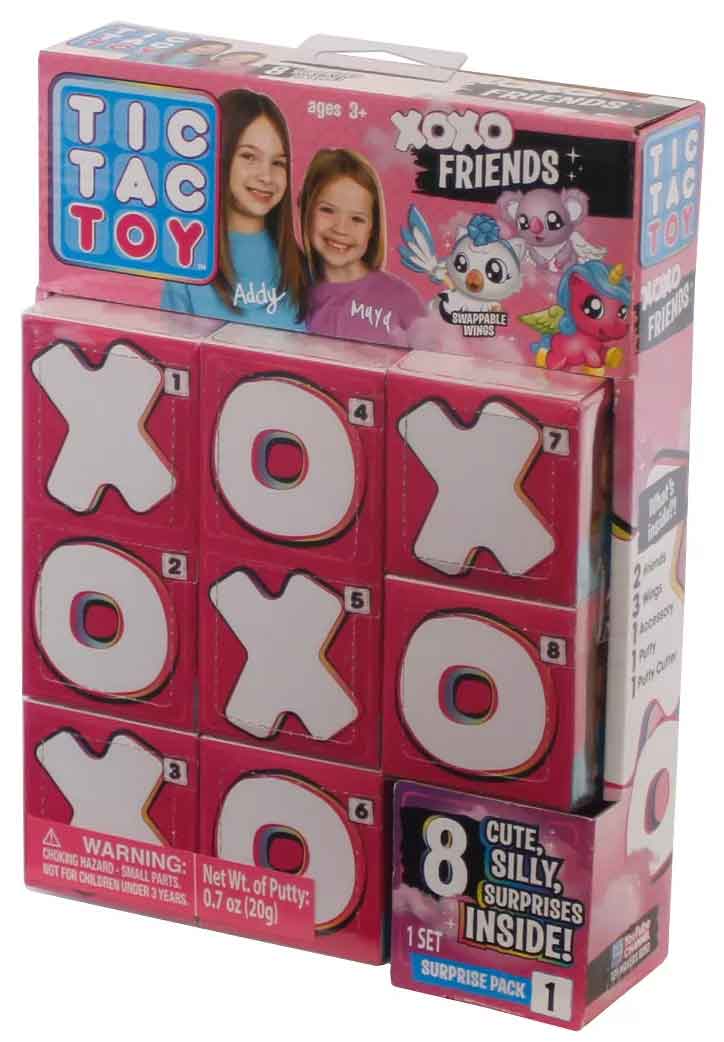 Tic Tac Toy XOXO Friends full case