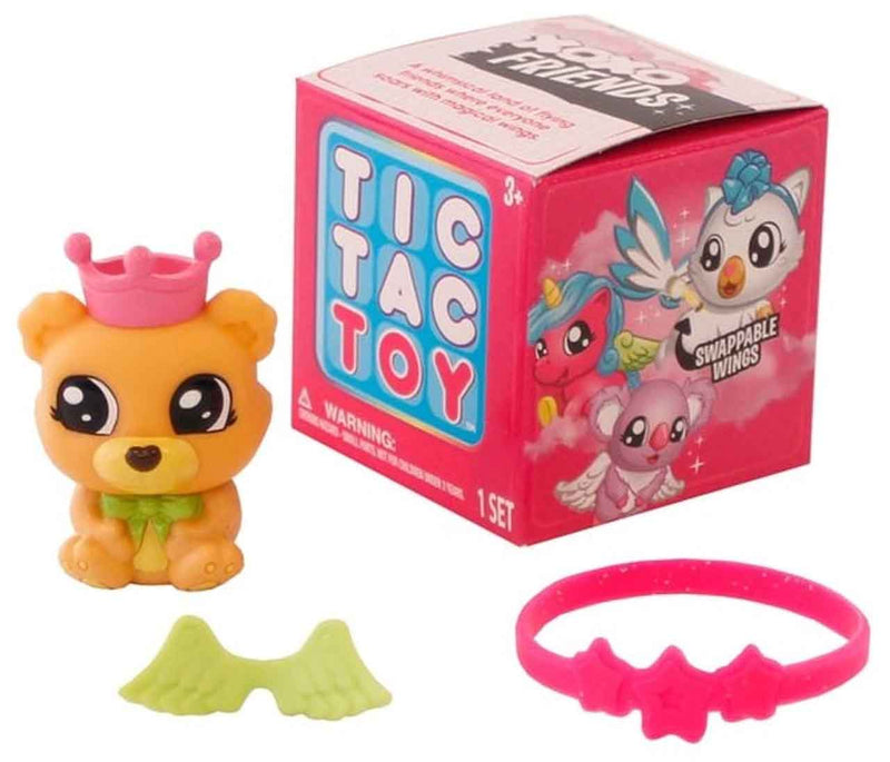 Tic Tac Toy XOXO Friends Open mystery Box orange