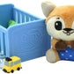 Tiny Tukkins Baby 'n' Crib Mystery Plush Pack fox