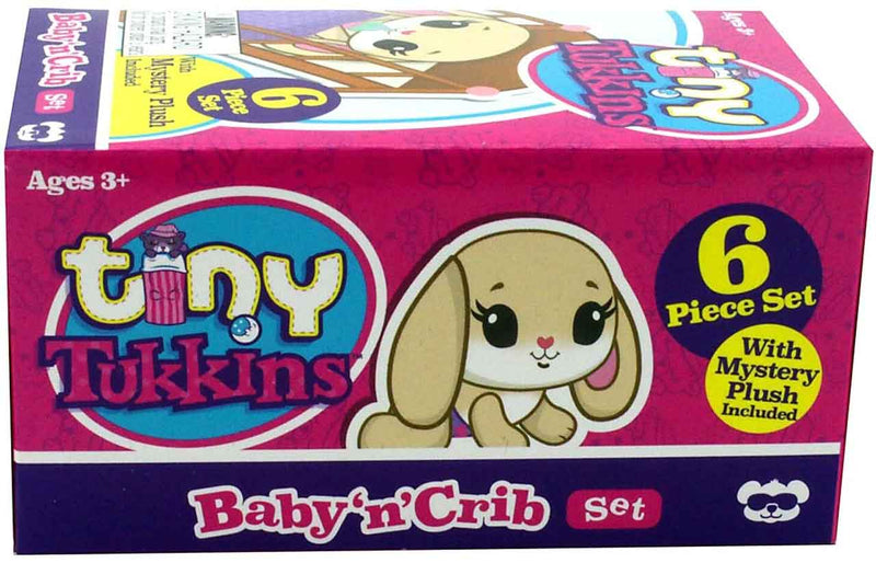 Tiny Tukkins Baby 'n' Crib Mystery Plush Pack