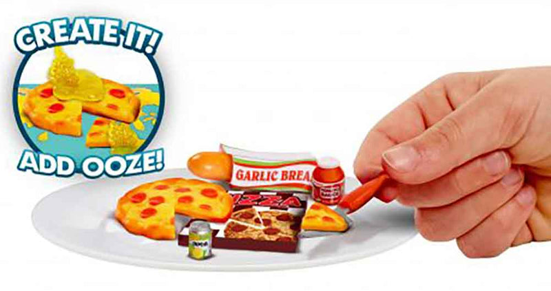 Totally Tiny Fun with Food Sets – (Bundle of 3) pizza party in action