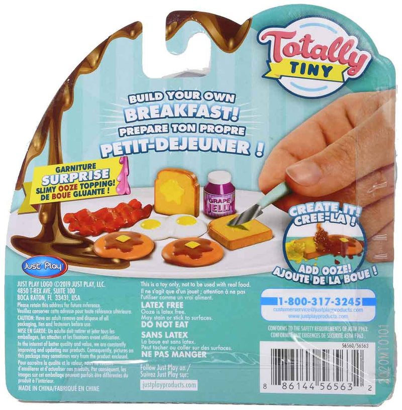 Totally Tiny Fun with Food Sets – Rise and Shine back of package