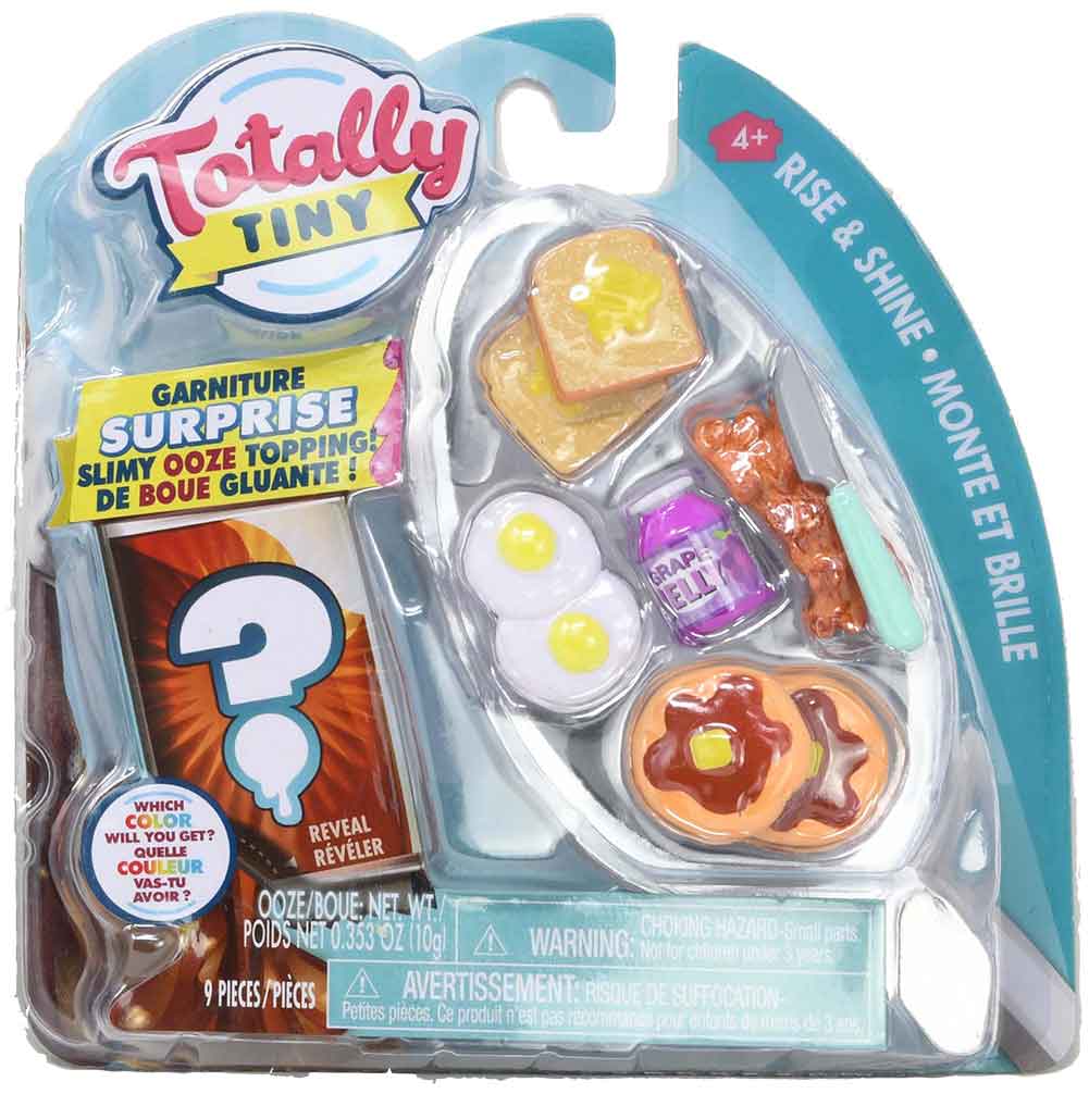 Totally Tiny Fun with Food Sets – (Bundle of 3) rise and shine