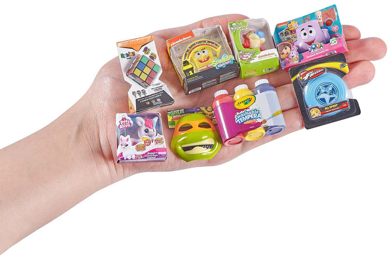 Zuru toy mini brands in hand