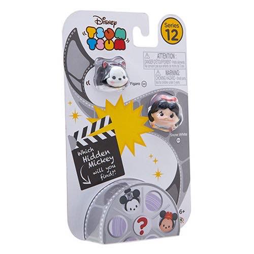 Tsum tsum series 12 - 3 pack - Figaro, Snow White and Hidden Mickey