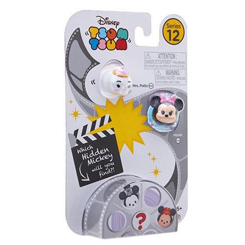 Tsum tsum series 12 - 3 pack - Mrs. Potts, Minnie and Hidden Mickey