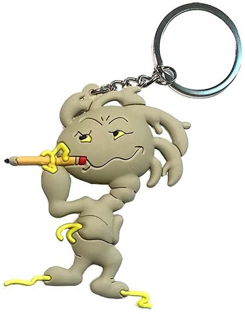 Giant Microbes - Verble: The Wordy Brain Cell Key Chain look inside