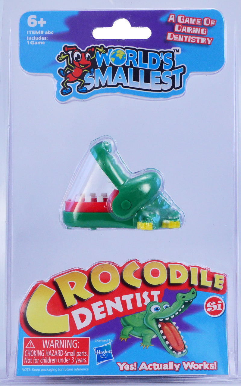 World’s Smallest Crocodile Dentist