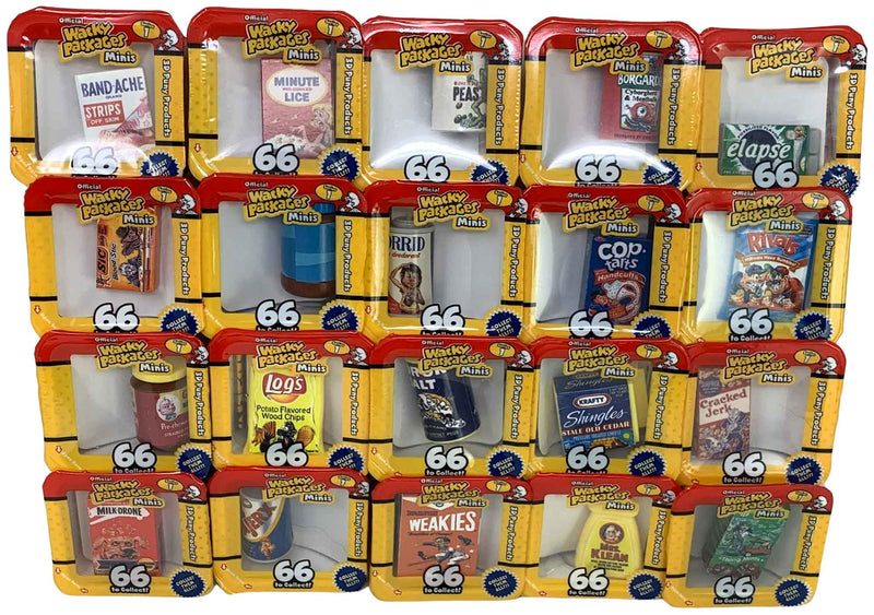 Wacky Packages Minis Series 1 (Complete Set of 20 Varieties)