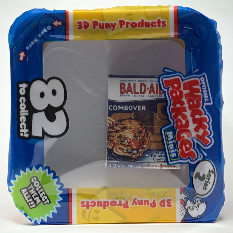 Wacky Packages Minis - Bald Aid (plus 4 Mystery) - Series 2