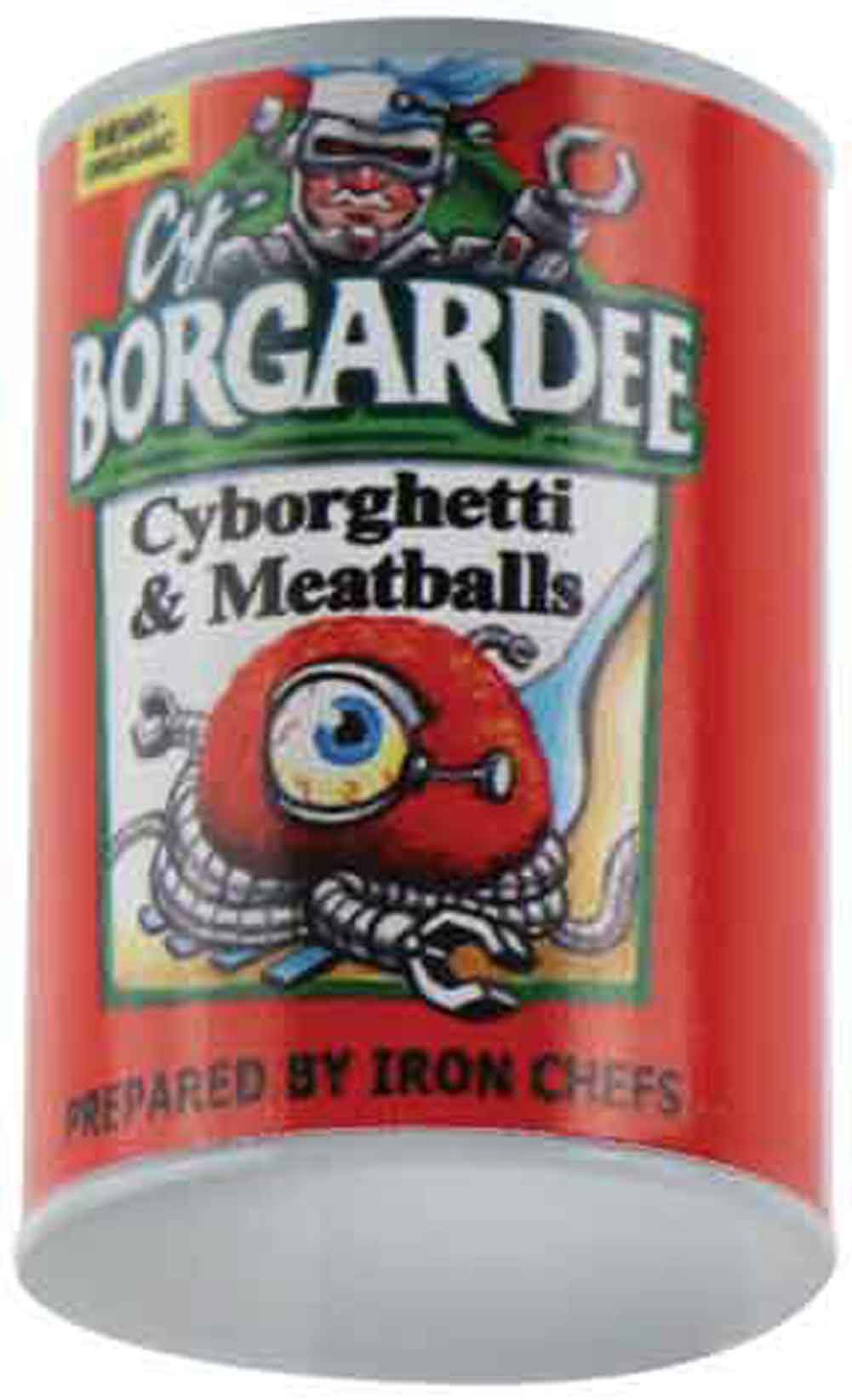 Wacky Packages Minis - CY Borgardee (plus 4 Mystery) in action