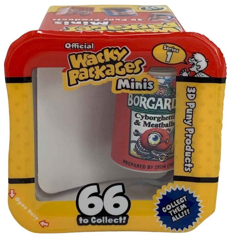 Wacky Packages Minis - CY Borgardee (plus 4 Mystery)