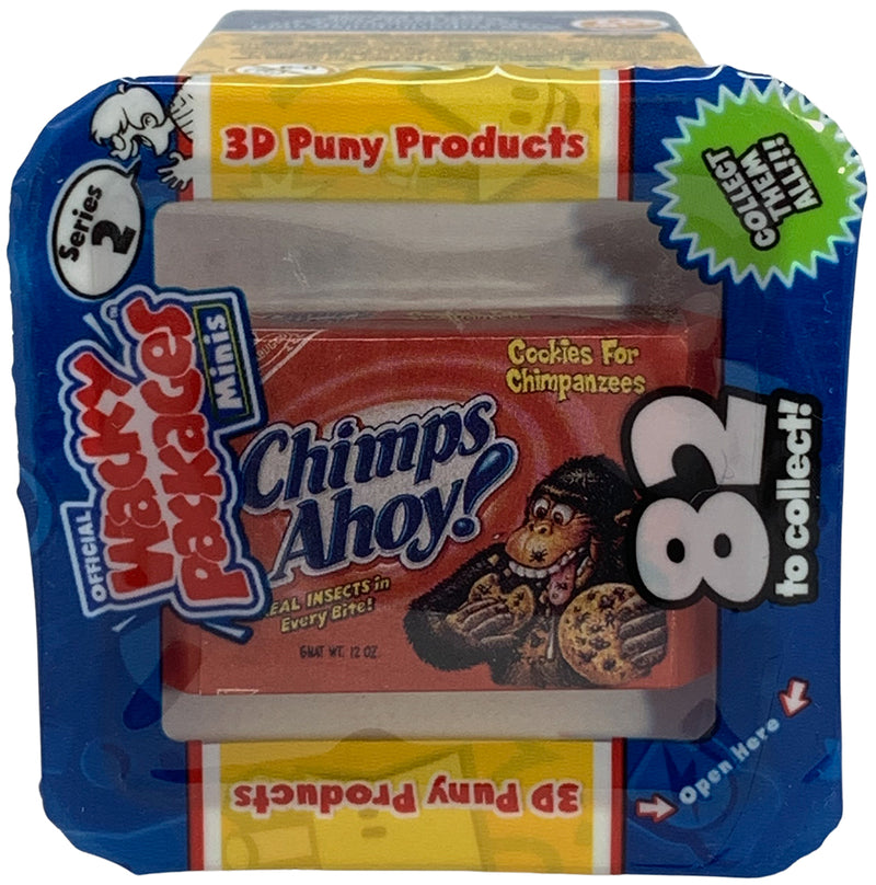 Wacky Packages Minis - Chimps Ahoy (plus 4 Mystery) - Series 2