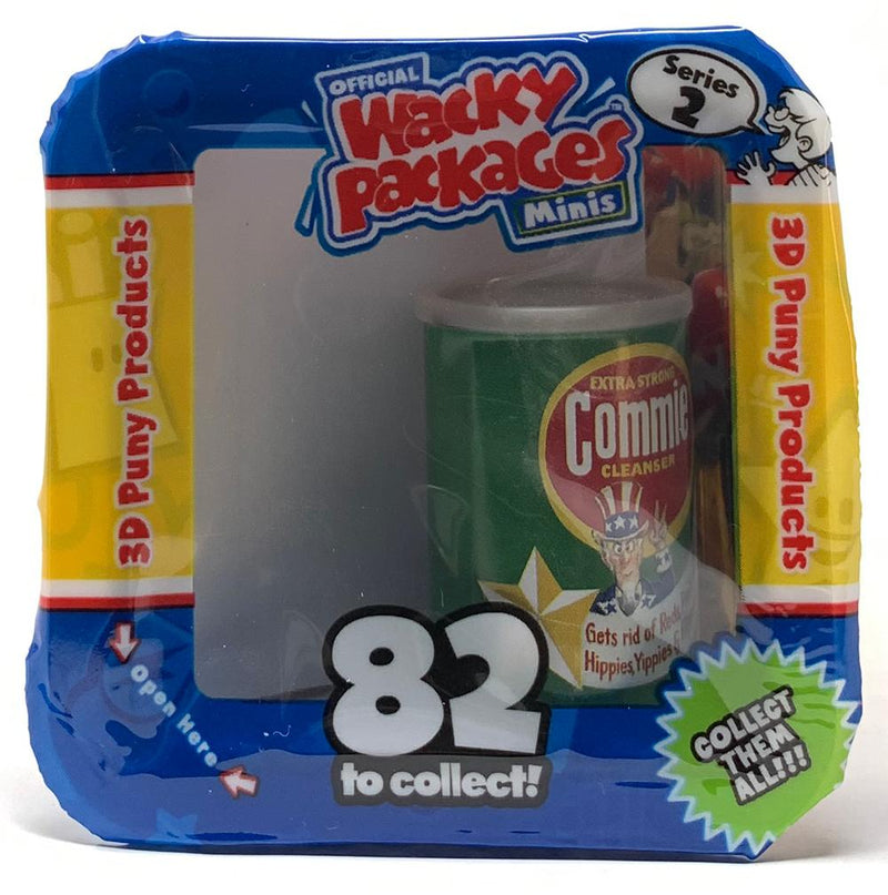 Wacky Packages Minis - Commie Cleanser (plus 4 Mystery) - Series 2