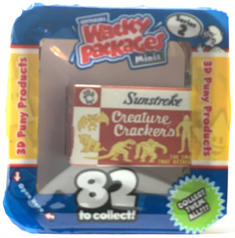 Copy of Wacky Packages Minis - Creature Crackers (plus 4 Mystery) - Series 2