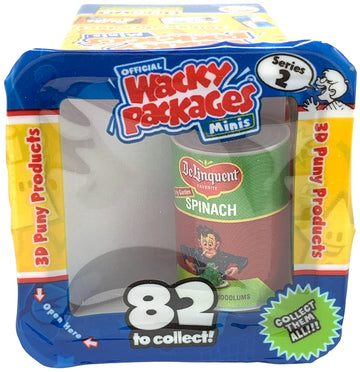 Wacky Packages Minis - Delinquent Spinach (plus 4 Mystery) - Series 2