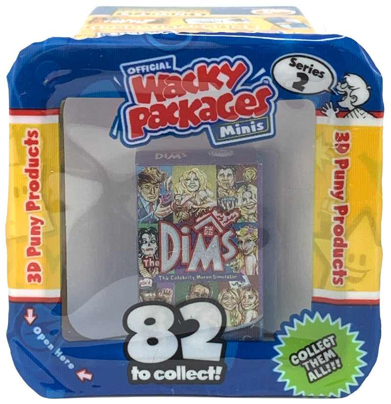 Wacky Packages Minis - Dims (plus 4 Mystery) - Series 2
