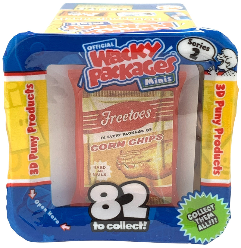 Wacky Packages Minis - Freetoes (plus 4 Mystery) - Series 2
