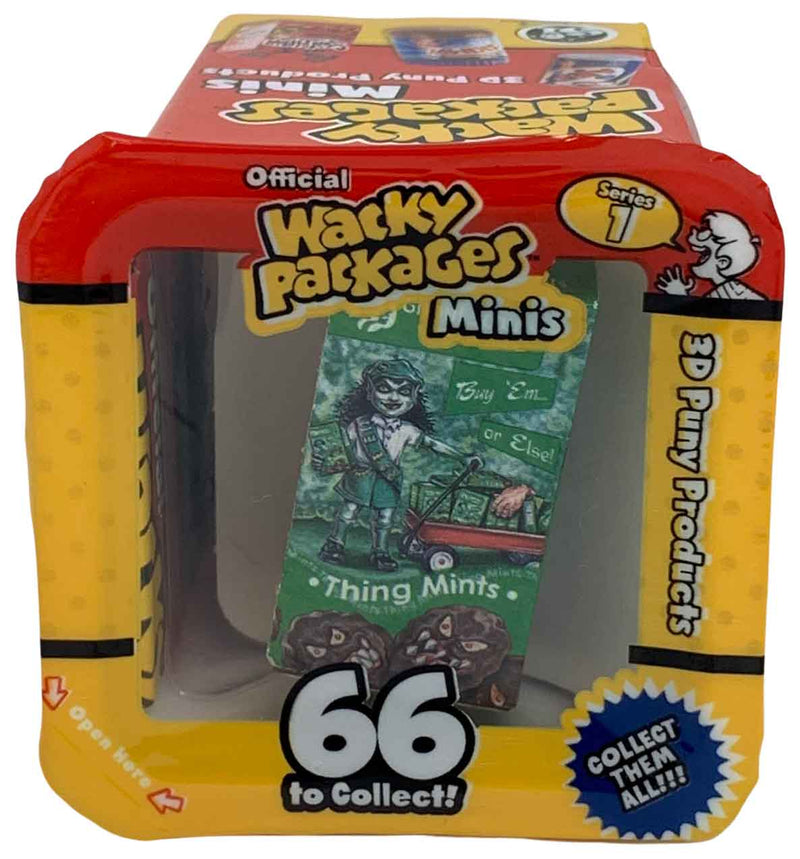 Wacky Packages Minis - Ghoul Scouts (plus 4 Mystery)