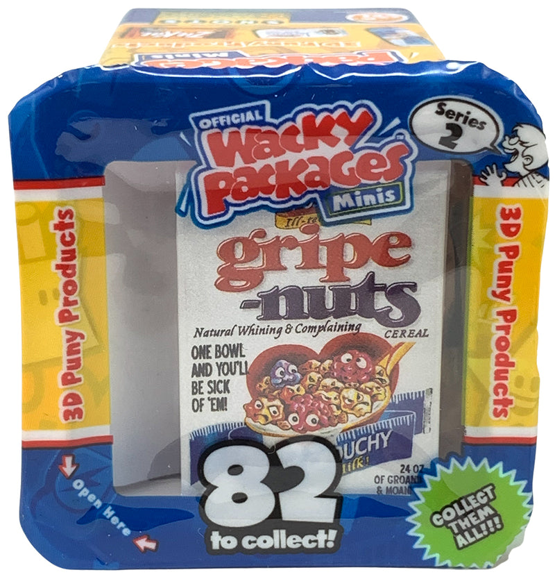 Wacky Packages Minis - Gripe Nuts (plus 4 Mystery) - Series 2