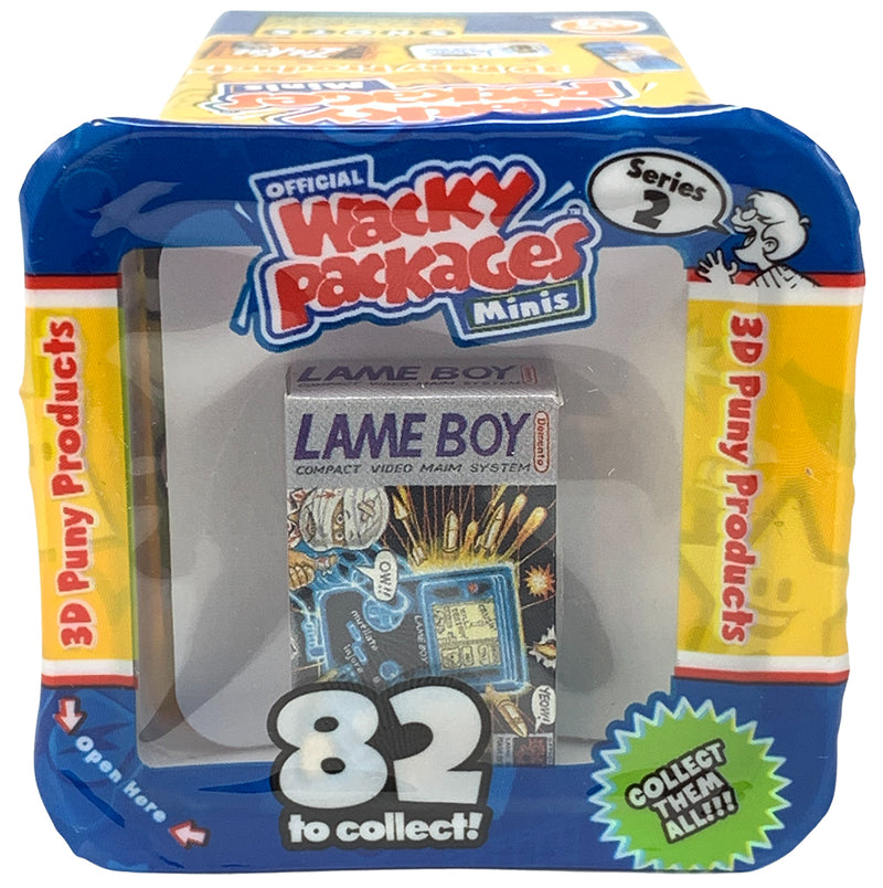Wacky Packages Minis - Lame Boy (plus 4 Mystery) - Series 2