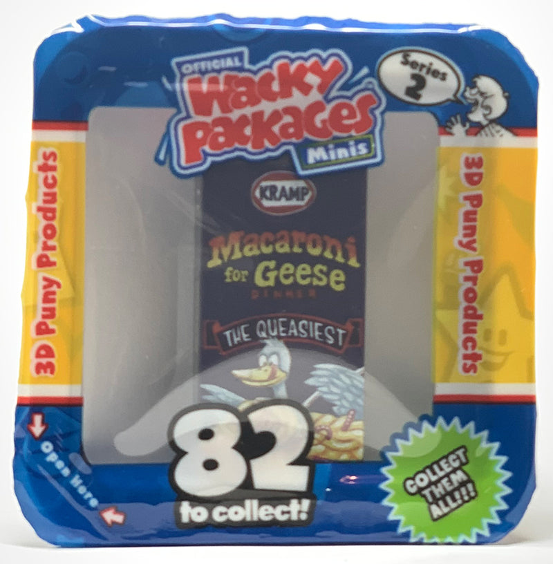 Wacky Packages Minis - Macaroni & Geese (plus 4 Mystery) - Series 2