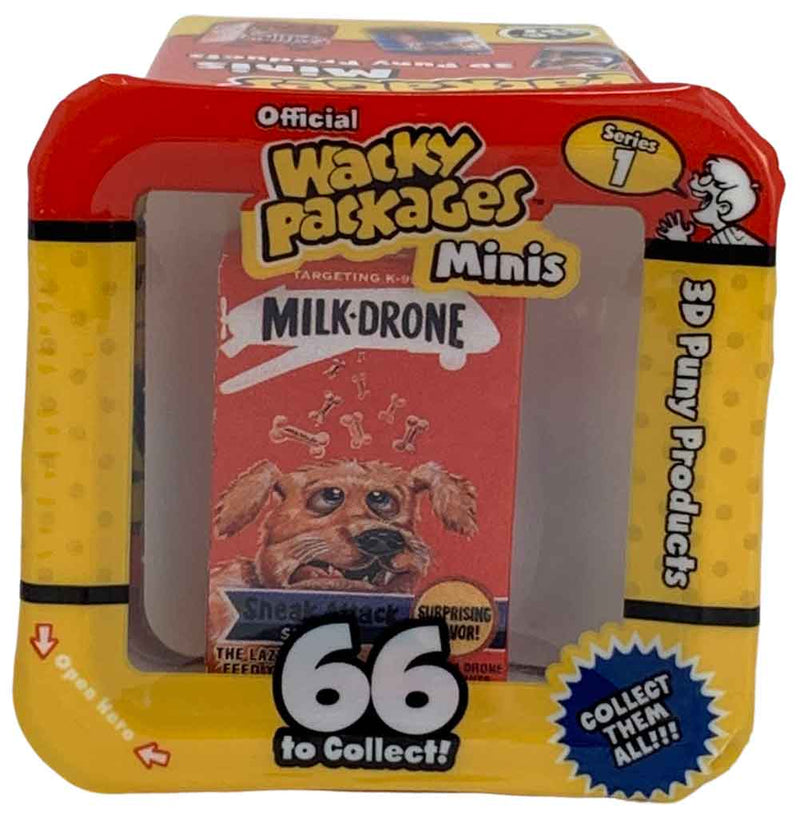 Wacky Packages Minis - Milk-Drone (plus 4 Mystery)